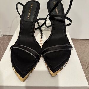 Good American On Point strap heels